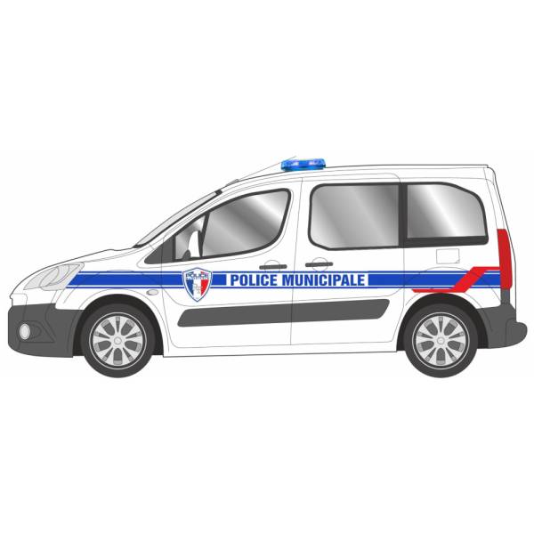 Pose de balisage et sérigraphie pour les véhicules de police municipale à Palavas-les-Flots près de Montpellier