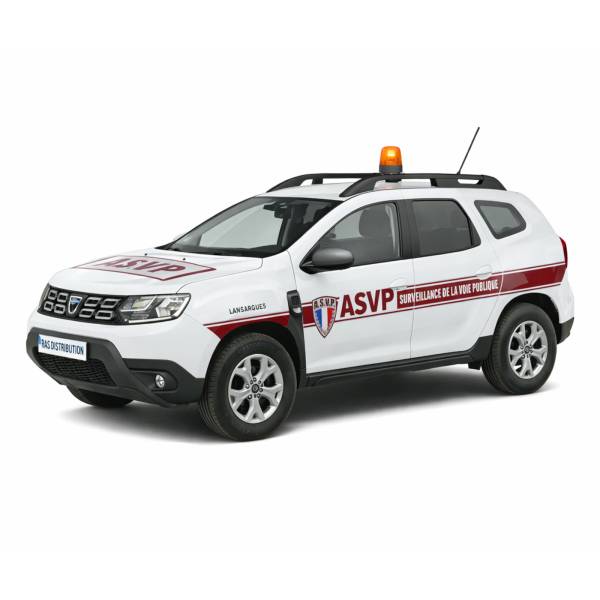 Transformation d'un DACIA Duster en véhicule ASVP pour la commune de Lansargues près de Montpellier