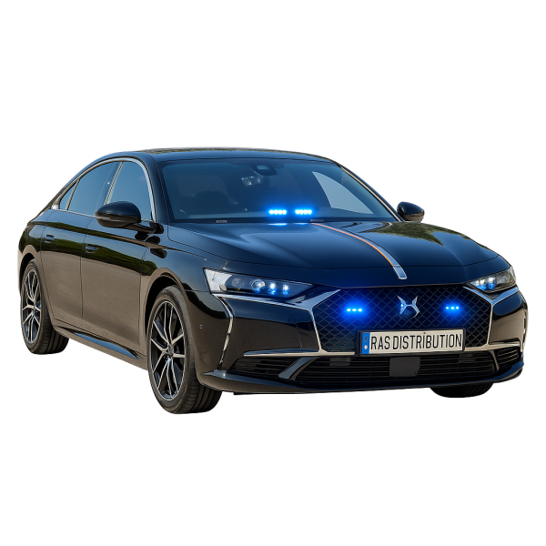 Transformationd 'un véhicule de série en véhicule banalisé avec équipement de signalisation sonore et lumineux à Aix-en-Provence près de Marseille