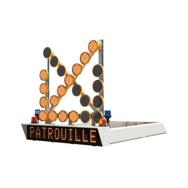 Installation d'ensemble de toit avec signalisation lumineuse de sécurité pour véhicule de patrouille à Arles près de Nîmes